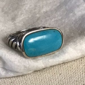 Sterling silver 925 turquoise ring